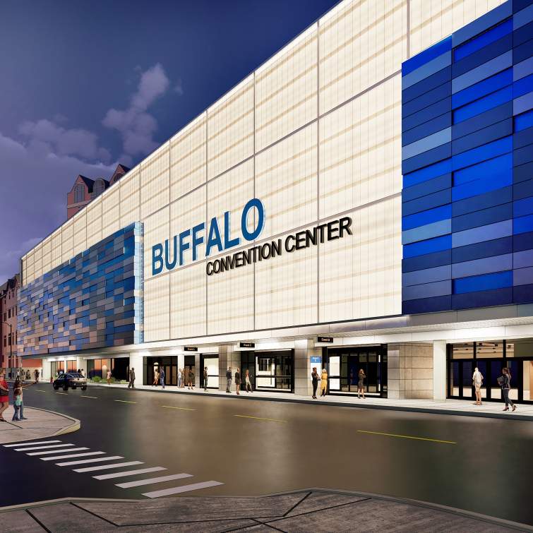 Buffalo Convention Center Façade and Lobby Improvements